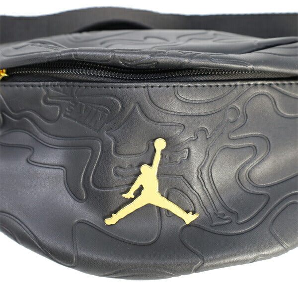 ナイキNIKEジョーダンクロスボディバッグボディバッグブラックゴールドMA9172-K5X