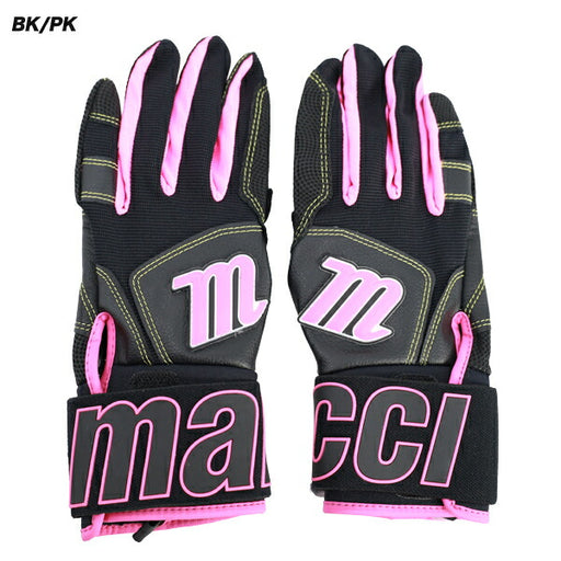 マルーチmarucci野球バッティンググローブBLACKSMITHFULLWRAP両手用MBG2BKSMFW