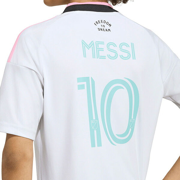 インテルマイアミジュニアMIA2026-27レプリカ3rdユニフォーム半袖No.10MESSIメッシMBP00-KE6329サッカーホワイトアディダスadidas
