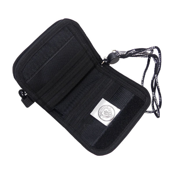 【ネコポス対応可】マンチェスターシティオフィシャルラウンドウォレットMC-001Aサッカープレミアリーグサポーターグッズ