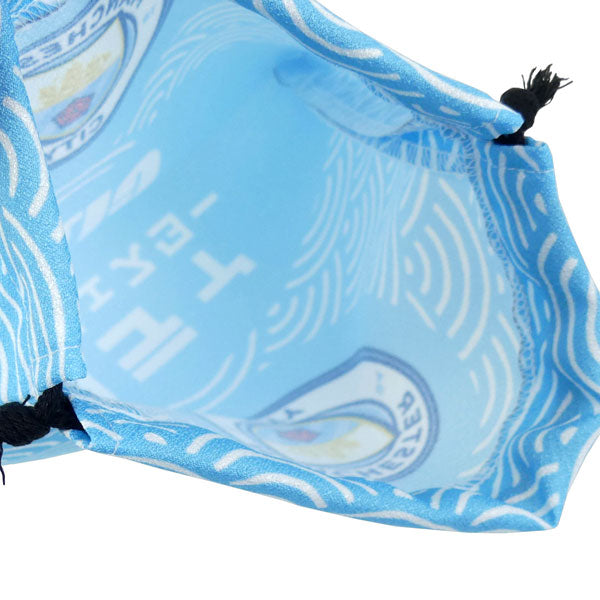 【ネコポス対応可】マンチェスターシティオフィシャル巾着袋MC54698サッカープレミアリーグサポーターグッズ