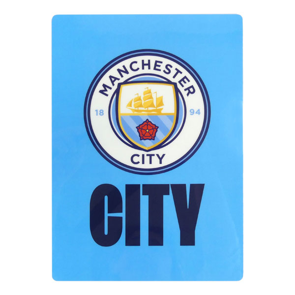 【ネコポス対応可】マンチェスターシティ下敷きMC54701サッカープレミアリーグファングッズ文房具ギフトプレゼント