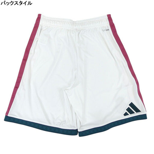 レアルマドリードRMD2026-27レプリカホームショーツMCE53-JZ7214サッカーホワイトアディダスadidas