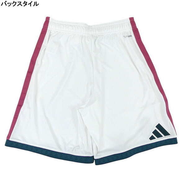 レアルマドリードRMD2026-27レプリカホームショーツMCE53-JZ7214サッカーホワイトアディダスadidas