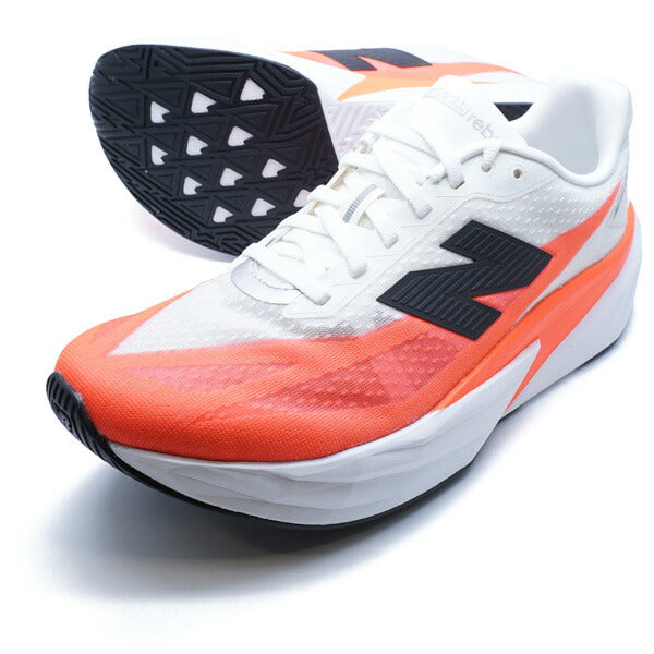 フューエルセルレベルDニューバランスNewBalanceMFCXLV5Dホワイトレッドランニングシューズ