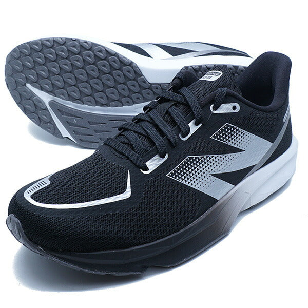 DynaSoftFlashv7ニューバランスNewBalanceMFLSH4BW-Dブラックランニングシューズ