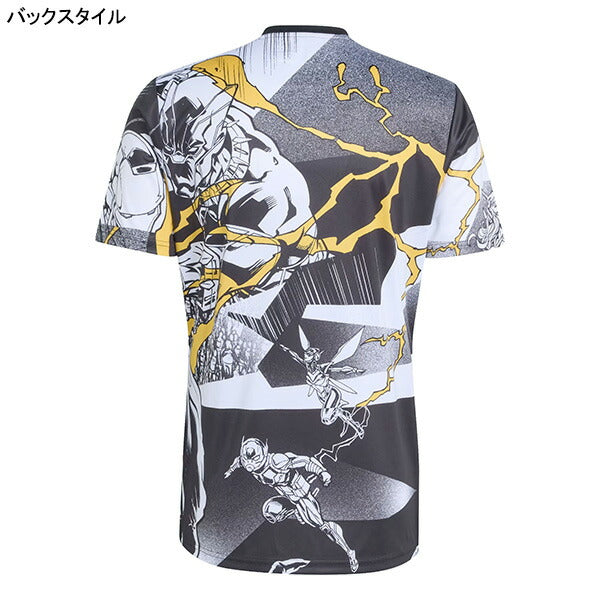 レアルマドリードRMDアベンジャーズ25/26プレマッチジャージMGU44-JZ9018サッカーレプリカプラクティスシャツホワイトアディダスadidas