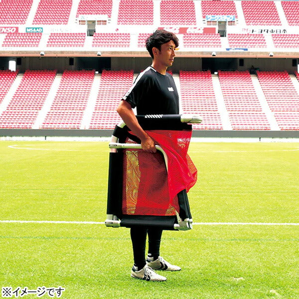 【ショップ限定エントリーでさらに+9倍】【メーカー取寄せ商品：納期3-4日(平日)】フットボールギアfootballgearクレイジーゴールミディアム110×75MGX-1175-REDサッカーミニゴールトレーニング用品レッド