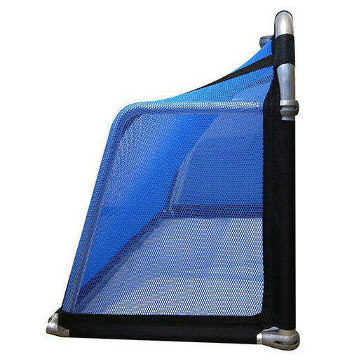 【メーカー取寄せ・直送商品：納期3-4日(平日)】フットボールギアfootballgearクレイジーゴール140×90MGX-1409BLUサッカーミニゴールトレーニング用品ブルー