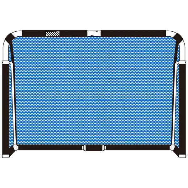 【ショップ限定エントリーでさらに+9倍】【メーカー取寄せ商品：納期3-4日(平日)】フットボールギアfootballgearクレイジーゴールラージ165×115MGX-1611-BLUサッカーミニゴールトレーニング用品ブルー