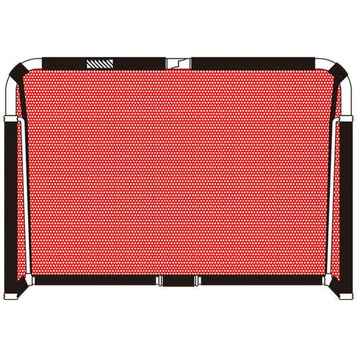 【メーカー取寄せ商品：納期3-4日(平日)】フットボールギアfootballgearクレイジーゴールラージ165×115MGX-1611-REDサッカーミニゴールトレーニング用品レッド