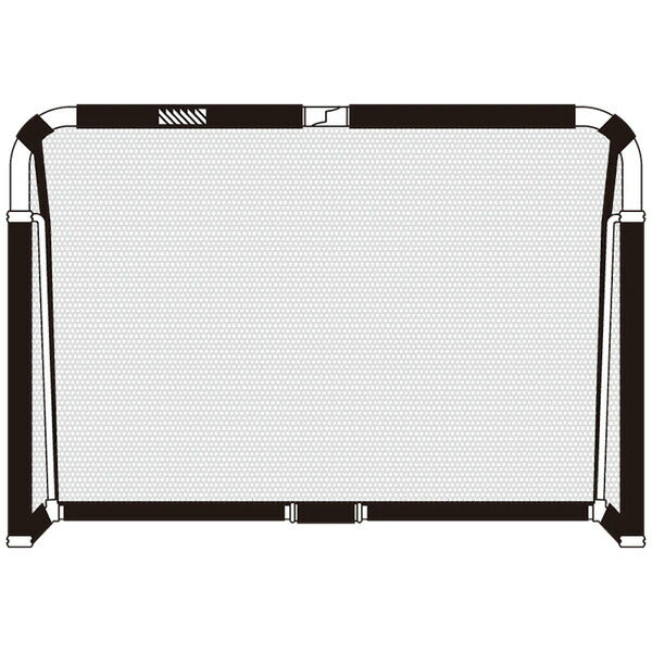 【ショップ限定エントリーでさらに+9倍】【メーカー取寄せ商品：納期3-4日(平日)】フットボールギアfootballgearクレイジーゴールラージ165×115MGX-1611-WHTサッカーミニゴールトレーニング用品ホワイト