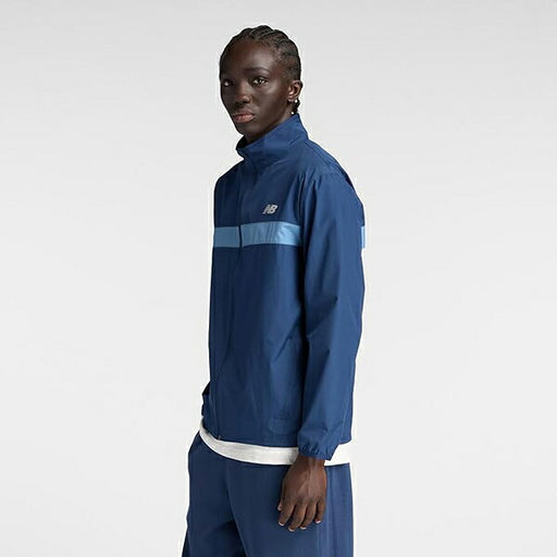 ニューバランスNewBalanceメンズランニングブレーカーEssntialsランジャケットトレーニングウェアMJ41243-SRU