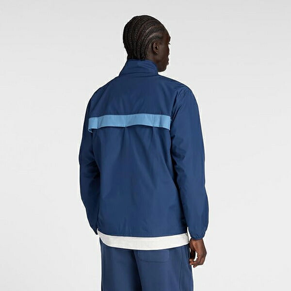 ニューバランスNewBalanceメンズランニングブレーカーEssntialsランジャケットトレーニングウェアMJ41243-SRU