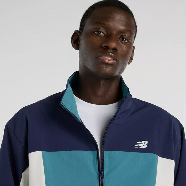 ニューバランスNewBalanceメンズトレーニングシャツBukatsuウーブン26SSMJ61H330-TNV