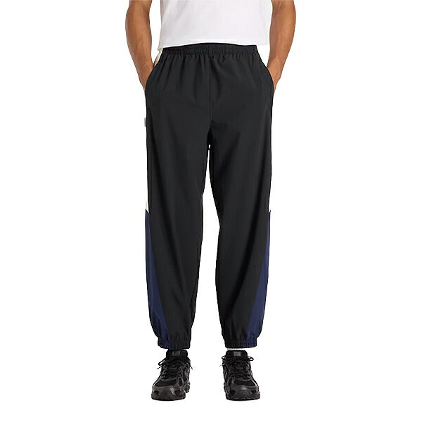 ニューバランスNewBalanceウーブントラックジャケットジョガーパンツメンズ上下セットブラックMJ61H33OMB61397S