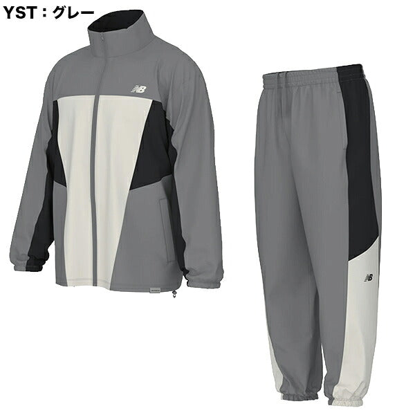 ニューバランスNewBalanceウーブントラックジャケットジョガーパンツメンズ上下セットMJ61H33OMB61397S