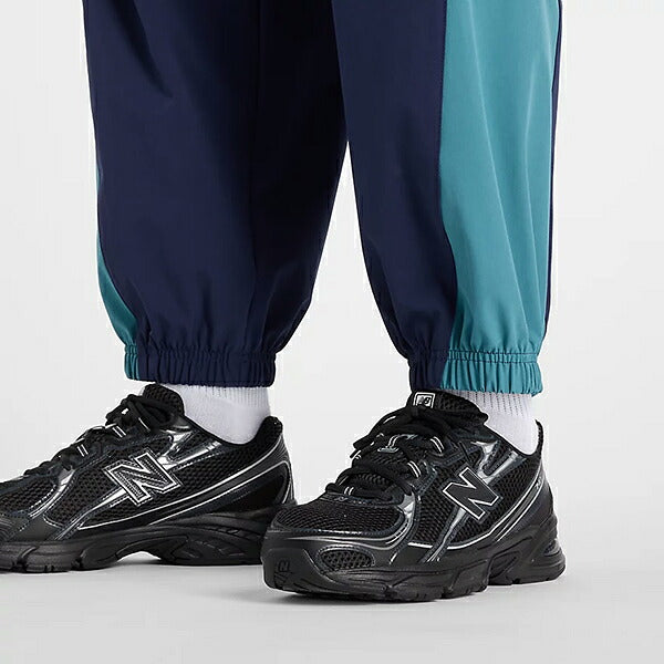 ニューバランスNewBalanceウーブントラックジャケットジョガーパンツメンズ上下セットネイビーMJ61H33OMB61397STNV