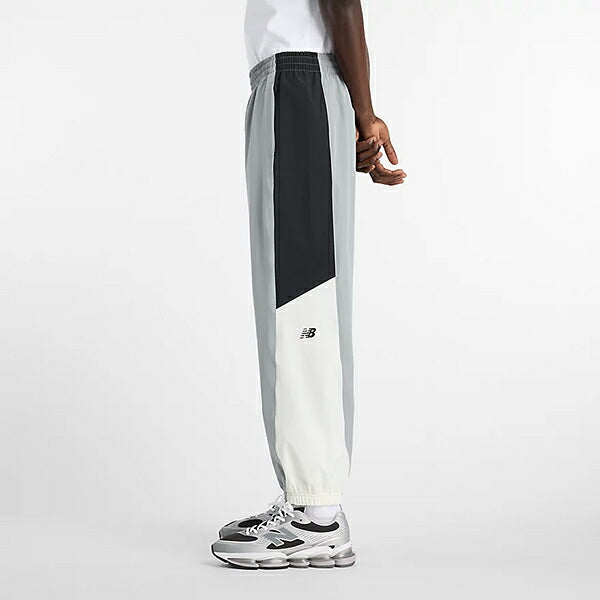 ニューバランスNewBalanceウーブントラックジャケットジョガーパンツメンズ上下セットグレーMJ61H33OMB61397SYST