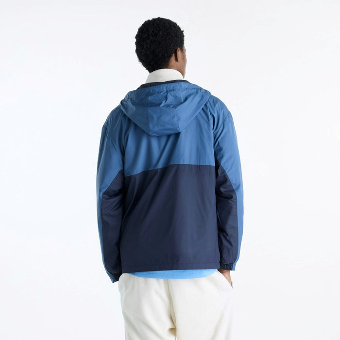 ニューバランスNEWBALANCEウーブントラックジャケットメンズ大人裏トリコット起毛撥水カラーブロックポリエステル秋冬アパレルMJ6237NQ-VTI