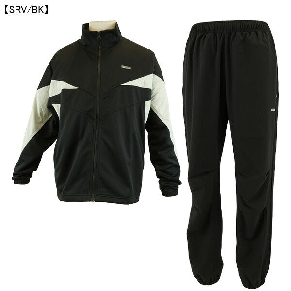 【上下セット】ニューバランスNewBalanceBlackOutジャージトラックジャケットウーブンパンツ上下MJ62V6RR-MB62V86Fサッカーフットサル練習着メンズ