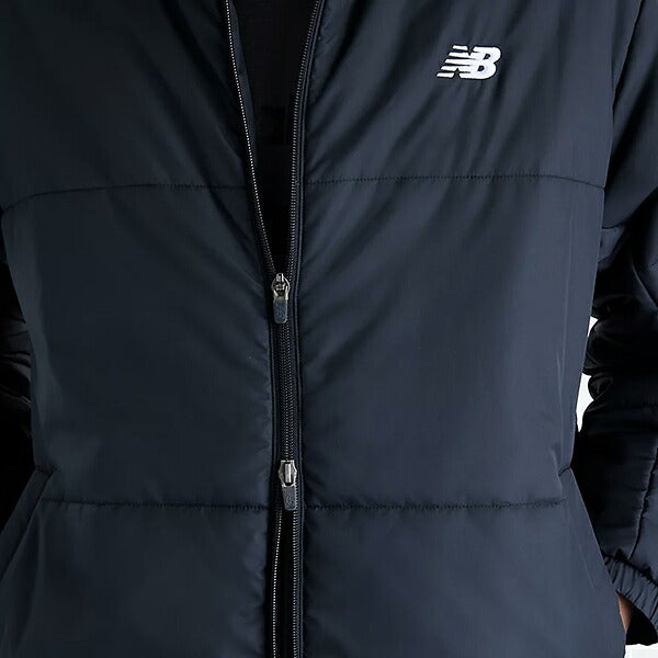 ニューバランスNewBalanceメンズスポーツコートパテッドロング26FWMJ62X6CE-BK