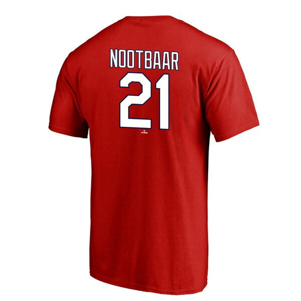 【ショップ限定エントリーでさらに+9倍】【ネコポス送料無料】ファナティクスFANATICS野球TシャツNOOTBAARヌートバーML0123SS48セントルイスカージナルスMLBメジャーリーグ