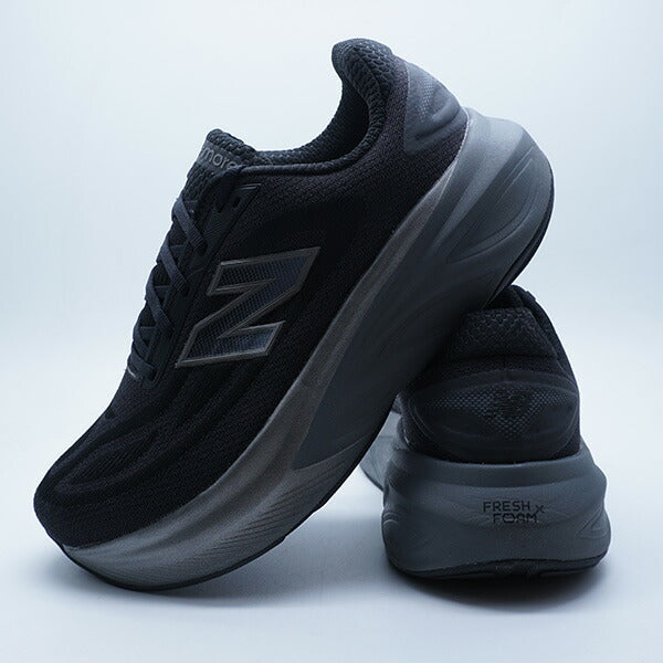【ショップ限定エントリーでさらに+9倍】FreshFoamXMorev6ニューバランスNewBalanceMMORLA6-2Eブラックランニングシューズ