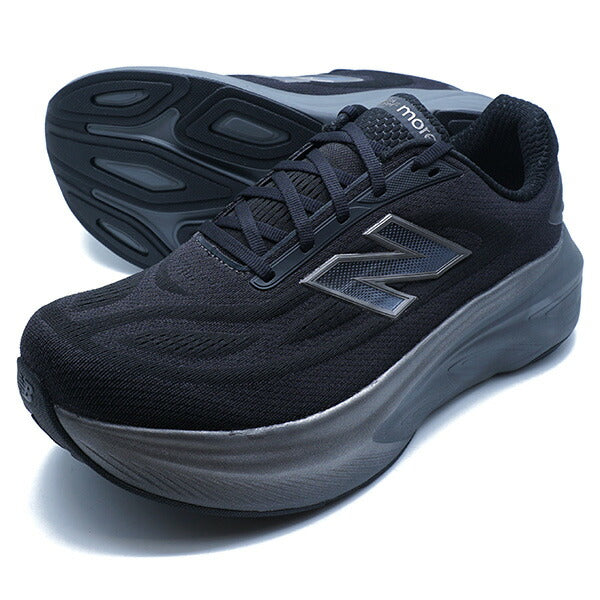 【ショップ限定エントリーでさらに+9倍】FreshFoamXMorev6ニューバランスNewBalanceMMORLA6-2Eブラックランニングシューズ