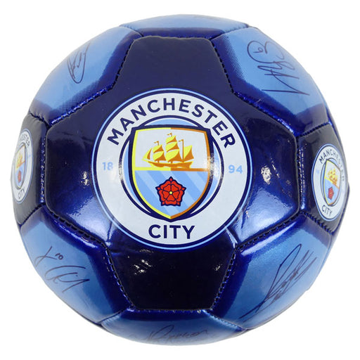 マンチェスターシティサイン入りボール1号球MNC_SIG_26SKILLBALLサッカープレミアリーグサポーターグッズ1号球