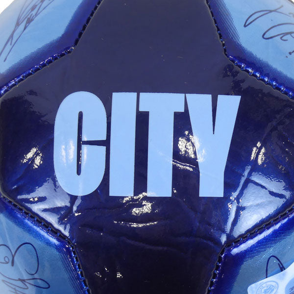 マンチェスターシティサイン入りボール1号球MNC_SIG_26SKILLBALLサッカープレミアリーグサポーターグッズ1号球