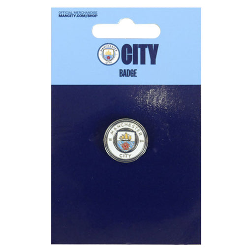 【ネコポス対応可】マンチェスターシティオフィシャルクレストエナメルピンバッジMNC_BADGEサッカープレミアリーグサポーターグッズ
