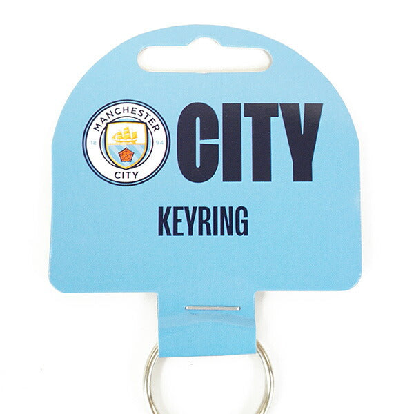 【ネコポス対応可】マンチェスターシティオフィシャルボール型キーリングMNC_FOOTBALL_KEYRINGサッカー直径35mmサポーターグッズキーホルダーネイビー