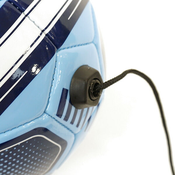 マンチェスターシティオフィシャルSize2スキルズトレーナーボールMNC_SKILLS_TRAINERサッカーボールサポーターグッズ紐付き練習用2号球ブルー