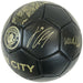 マンチェスターシティオフィシャル1号球選手サイン入りGLDMNC_SKIL_SIGN_GLD_PHサッカーサインボールサポーターグッズブラック