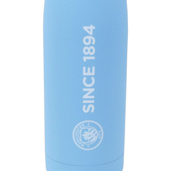 【エントリーでポイント10倍】マンチェスターシティオフィシャルサーマルボトル500mlMNC_THERMAL_FLASKサッカー水筒ステンレススチールウォーターボトルサポーターグッズブルー