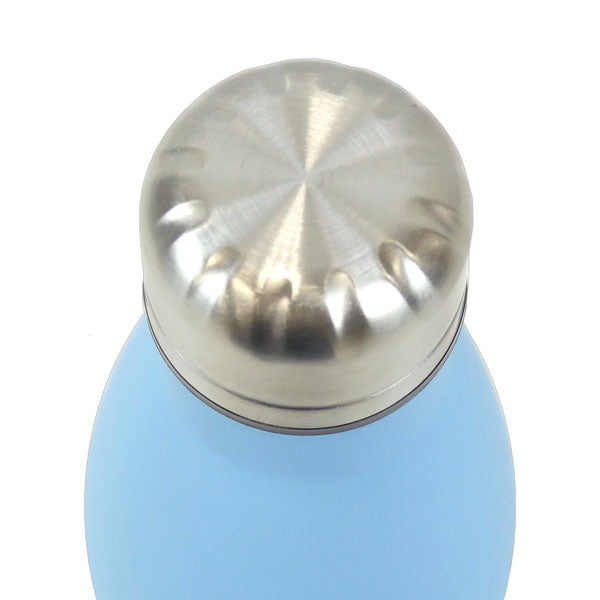 【エントリーでポイント10倍】マンチェスターシティオフィシャルサーマルボトル500mlMNC_THERMAL_FLASKサッカー水筒ステンレススチールウォーターボトルサポーターグッズブルー