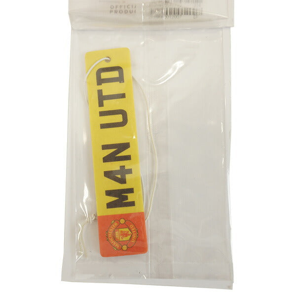 【ネコポス対応可】マンチェスターユナイテッドオフィシャルエアフレッシュナークレスト3点セットMNU_3PK_AIRFRESHENERサッカーサポーターグッズ個装