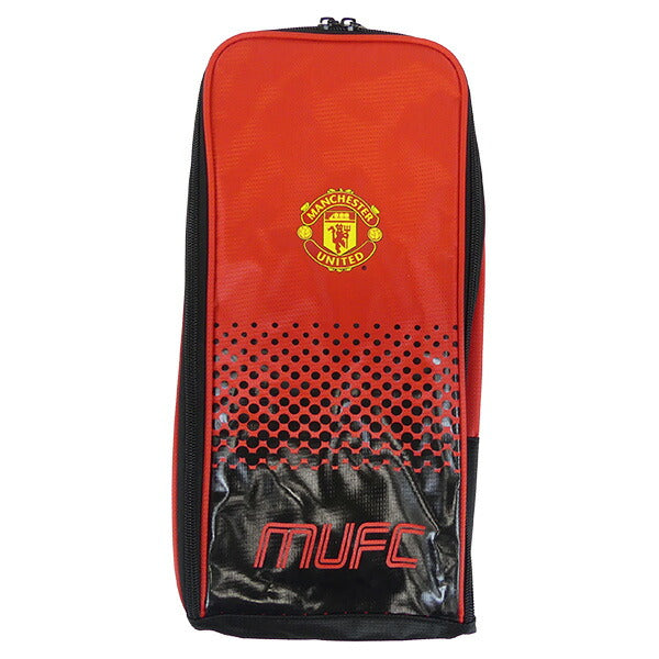マンチェスターユナイテッドオフィシャルシューズバッグMNU-BOOTBAGサッカー35×18×12cmレッド