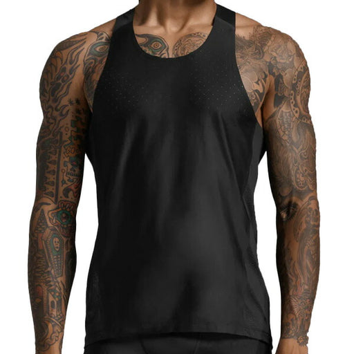 2XUツータイムズユーメンズランニングシャツReactSingletライトスピードリアクトシングレットノースリーブMR7375A