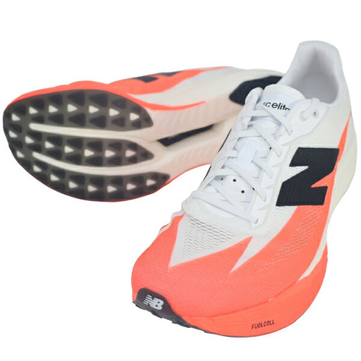 ニューバランスNewBalanceメンズランニングシューズヒューエルセルスパーコンプエリートV5MRCELLR5-Dホワイト