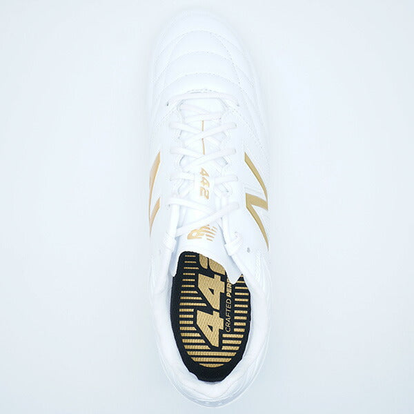 【ショップ限定エントリーでさらに+9倍】442PROHGニューバランスNewBalanceMS41HCW2-2Eホワイトサッカースパイク