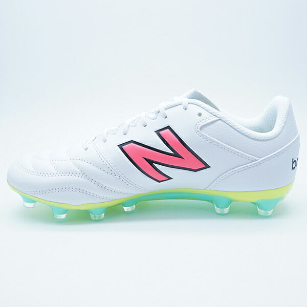 【ショップ限定エントリーでさらに+9倍】442V2TEAMHGニューバランスNewBalanceMS42HWH2-2Eホワイトサッカースパイク
