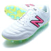 【ショップ限定エントリーでさらに+9倍】442V2TEAMHGニューバランスNewBalanceMS42HWH2-2Eホワイトサッカースパイク