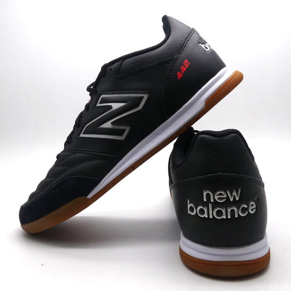 【ショップ限定エントリーでさらに+9倍】442TEAMIDニューバランスNewBalanceMS42IBK22Eワイズブラックフットサルシューズインドア