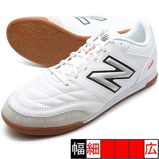 【ショップ限定エントリーでさらに+9倍】442TEAMIDニューバランスnewbalanceMS42IWT2ホワイトフットサルシューズインドア室内用