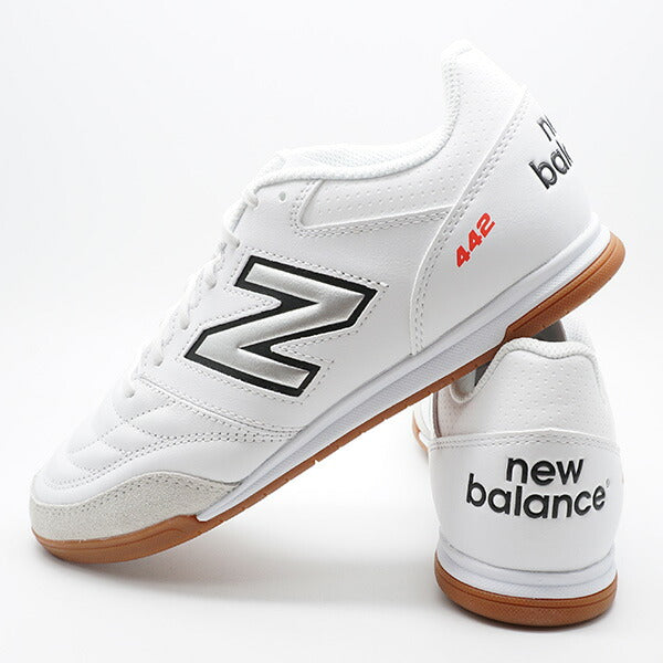 【ショップ限定エントリーでさらに+9倍】442TEAMIDニューバランスnewbalanceMS42IWT2ホワイトフットサルシューズインドア室内用