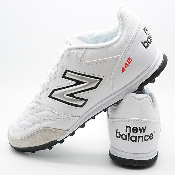 【ショップ限定エントリーでさらに+9倍】442TEAMTFニューバランスnewbalanceMS42TWT2ホワイトサッカートレーニングシューズ
