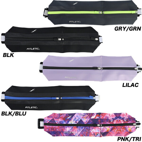 【ショップ限定エントリーでさらに+9倍】フィットレティックFITLETICBoltランニングポーチマラソンランニングジョギング2ポケットタイプ高撥水MSB-02J