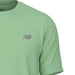 ニューバランスNewbalanceランニングシャツSPショートスリーブ25FWMT41222-LBNグリーン